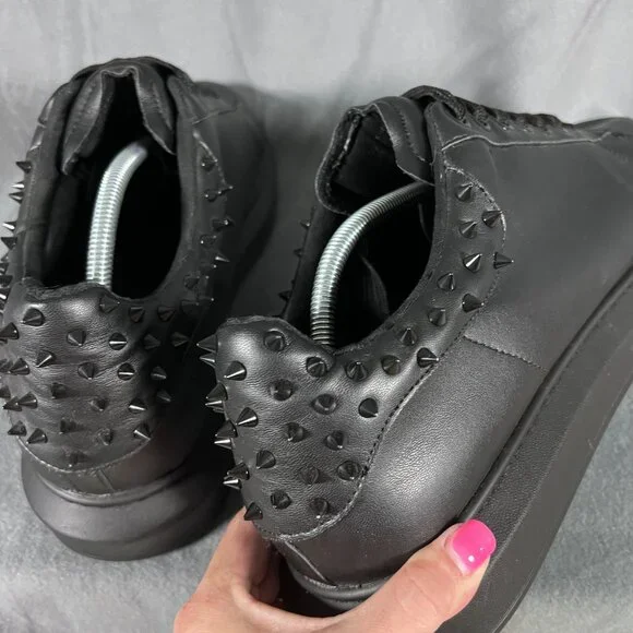 STEVE MADDEN mens sz 13 Black FROSTING Shoes SOLD OUT - Picture 7 of 8